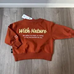 Coleman オレンジ トレーナー 110