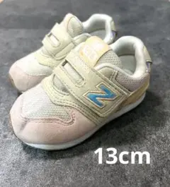 New Balance 996 ベージュ/ピンク キッズシューズ
