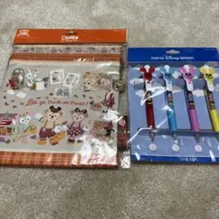 東京ディズニーリゾート　ダッフィー ハロウィンポーチとペンセット