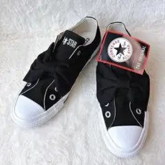 【タグ付き】CONVERSE ALL STAR リボン付きスニーカー　24cm