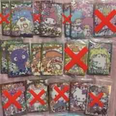 【バラ売り可】サンリオキャラクターズ カード ソフトクッキー セットのサムネイル