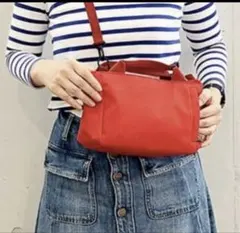 ROOTOTE バッグ　ショルダーバッグ　レッド系のサムネイル