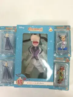 ディズニークリスマスオーナメントくじ　まとめ売り　5個(4種類)セット新品未開封