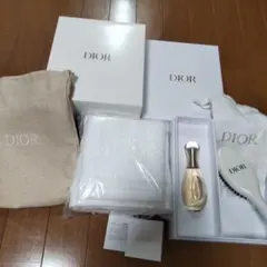 ディオールDIOR新品ジャドールヘアミスト、ブラシ、タオルなどノベルティセット