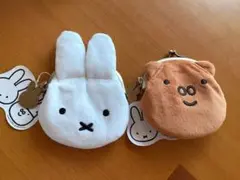 ミッフィー　ボリス　ガマ口ウォレットポーチ