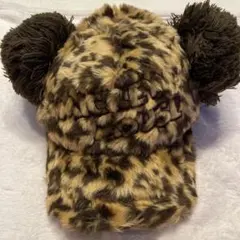 Disney ヒョウ柄　ファンキャップ 帽子