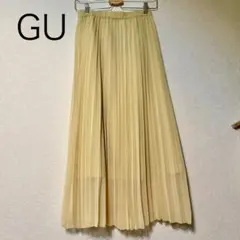 美品　GU ジーユー プリーツスカート