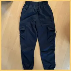 ⭐️ラスト一点❣️⭐️ガールズ　サルエルパンツ　ブラック　かわいい
