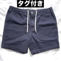 新品タグ付き ポロラルフローレン チノショーツ ネイビー ストレッチ クラシック