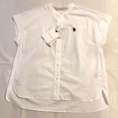 新品タグ付き　U.S. POLO ASSN. 半袖シャツ ホワイト L