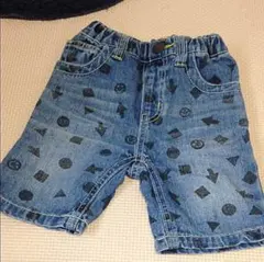 美品♡JUNK STORE ニコちゃん柄デニム