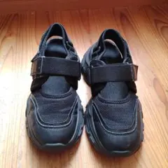 LOWRYS FARM スニーカーサンダル SIZE M　ブラック