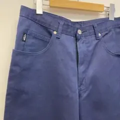 OLD VANS ヴァンズ　ワークパンツ　USA ゴリラカット　ディッキーズ　紺のサムネイル