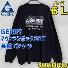 メンズ大きいサイズ6L GERRY マウンテンボックスロゴ プリント 新品のサムネイル