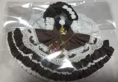 恋鞠堂 オビツ11、あまむすサイズ ブラウンドレスセット