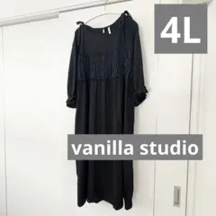 vanilla studio ビスチェドッキングワンピース　しまむら