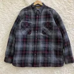 90s ST.JOHNS BAY セントジョンズベイ　フランネル　キルティング