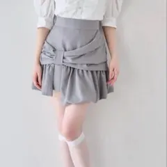ダズリン　ナナメリボンミニスカート