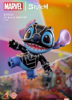 トイサピ　マーベル　スティッチ　ブラックパンサー