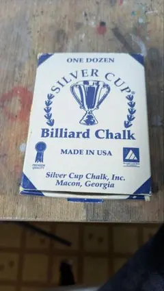Silver Cup Billiard Chalk 9個入り