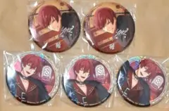 アイナナ　ホログラム 缶バッジ　8周年　2022　記念日　とうま　5点セット