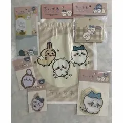 ちいかわ キャンドゥ 新作グッズ ハチワレver. 6点(アイボリー色系)