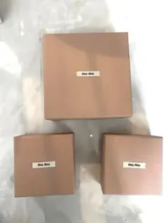 C*e様 miu miu ギフトボックスセット 空箱