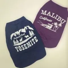 California Vintage犬服 デザインTシャツXLサイズ中大型犬