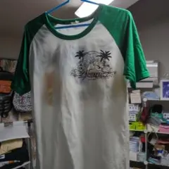 24karats Mサイズ Tシャツ ホワイト/グリーン