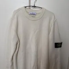 STONE ISLAND クルーネックニット ホワイト XLのサムネイル