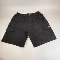 ショートパンツ メンズ短パン 2XL 36 ブラック 黒 KEFITEVD
