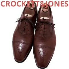 709.CROCKETT&JONES ALBION セミブローグ 7.5E - メルカリ