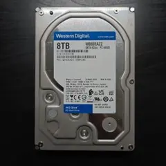 Western Digital WD80EAZZ 8TB HDD 極少使用 - メルカリ