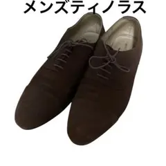 MEN'S TENORAS スエード ドレスシューズ ブラウンのサムネイル