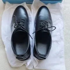 ブラック レースアップシューズ 1回使用