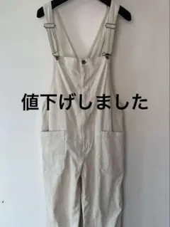 コーデュロイ　オーバーオール　サロペット