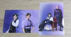 刀ミュ　静かなる夜半の寝ざめ　ライブ　ブロマイド　青江ｘ長谷部、青江ｘ五月雨江