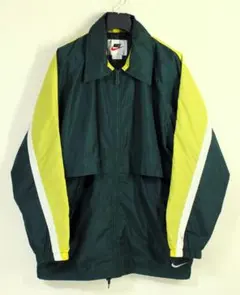 90's ビンテージ NIKE ナイキ メッシュ裏地つき ナイロンジャケットXL