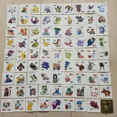 ポケモンパンシールデコキャラシール まとめ売り