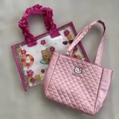ハローキティ トートバッグ 2個セット