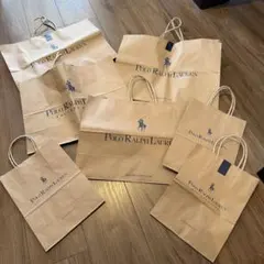 Polo Ralph Lauren ショップ袋 7枚セット　まとめ売り
