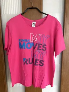 ZUMBA ピンク Tシャツ M/L