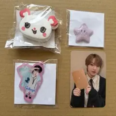 NCT WISH ラントイ うちわアクセサリー アクキー チャーム サクヤ