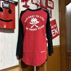 Lサイズ！2004年物！氣志團ラグランTシャツ！氣志團万博！関東爆音パビリオン