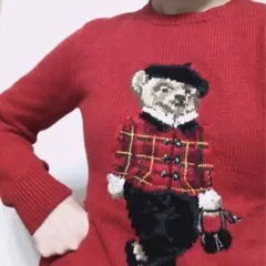 新作ラルフローレン　ポロベアニットセーター