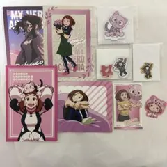 ヒロアカ お茶子/オチャネコ ポストカード ステッカー アクスタ