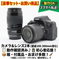 Canon Kiss X8i 　Ｗレンズ　超望遠レンズセット 2026年最新】canon kiss x8i 望遠レンズの人気アイテム - メルカリ