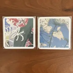 田中一村 豆色紙 2枚セット