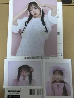 プリントチェキ　2枚　写真1枚　松本かれん　PiKi 桜庭遥花