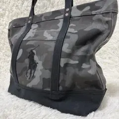 最終値下げ RRL 迷彩 バック ラルフローレン RRL - 22FW 新品未使用 タグ付き RRL トートバッグ カモツイル